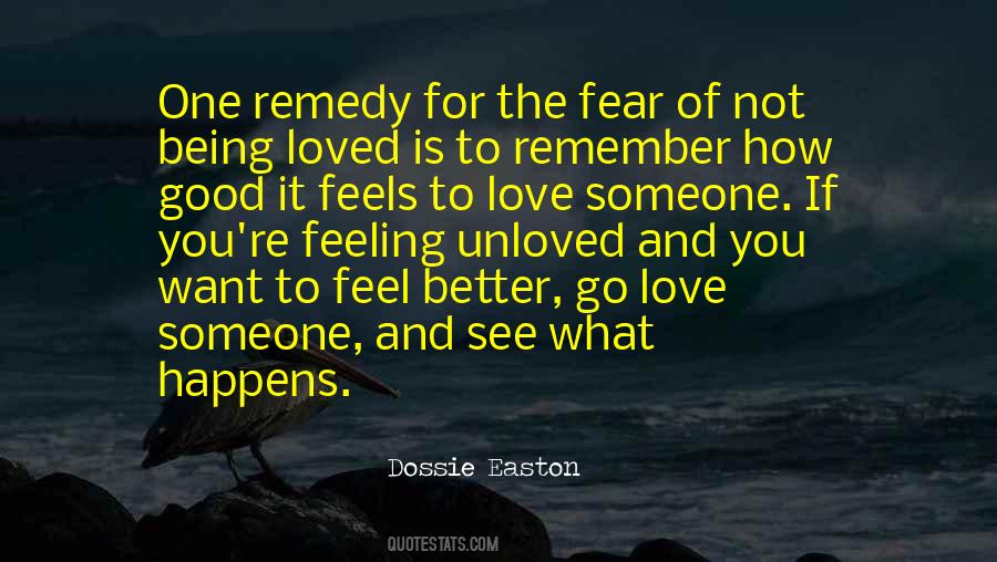 Quotes About Feeling And Love #150850