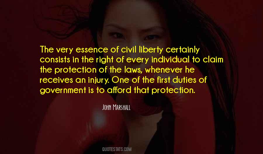 Quotes About Government Protection #1034576