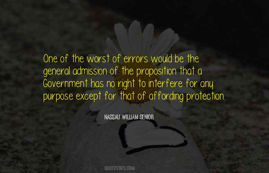Quotes About Government Protection #1455384