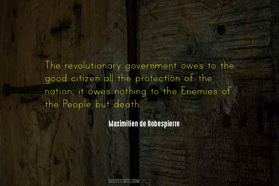 Quotes About Government Protection #1864580