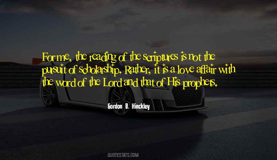 Quotes About Scripture Reading #51036