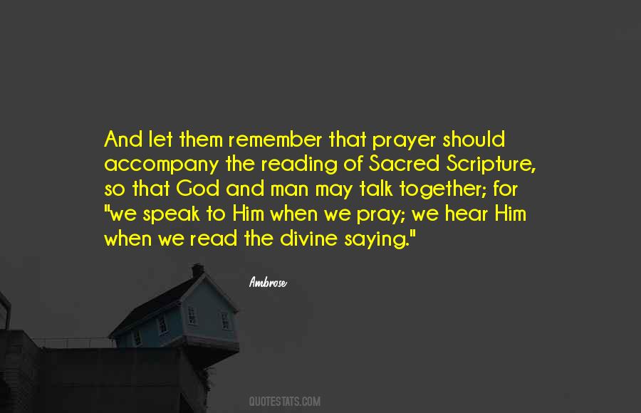 Quotes About Scripture Reading #780540