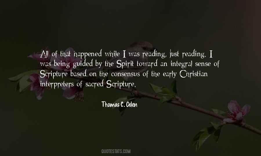 Quotes About Scripture Reading #789805