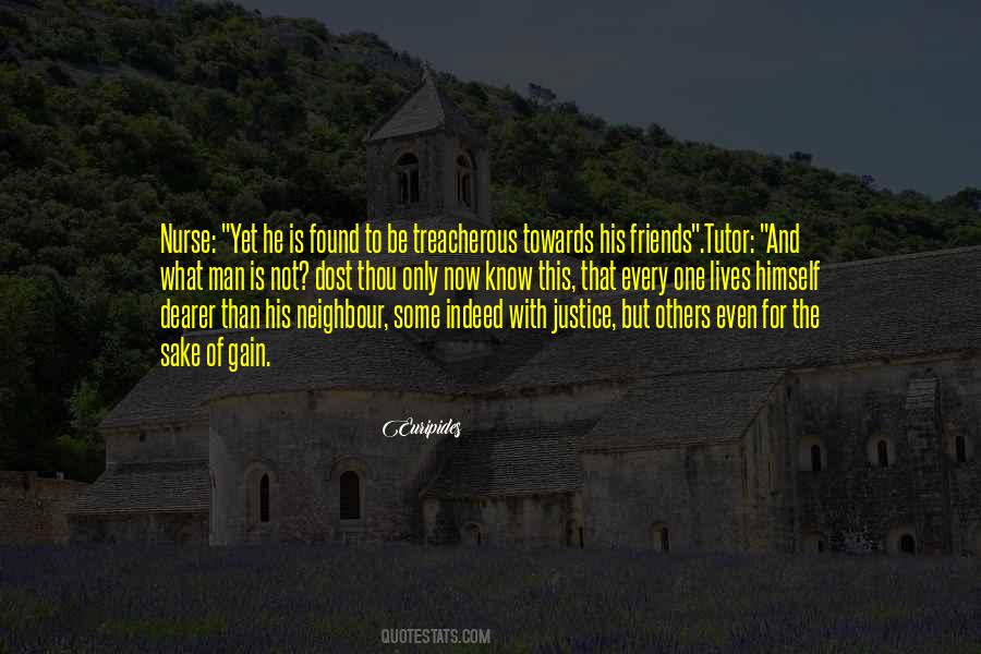 His Friends Quotes #1153503