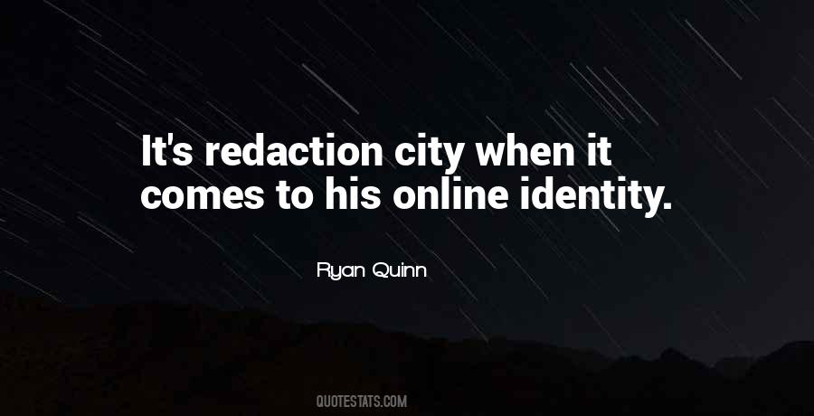 Quotes About Online Identity #791141