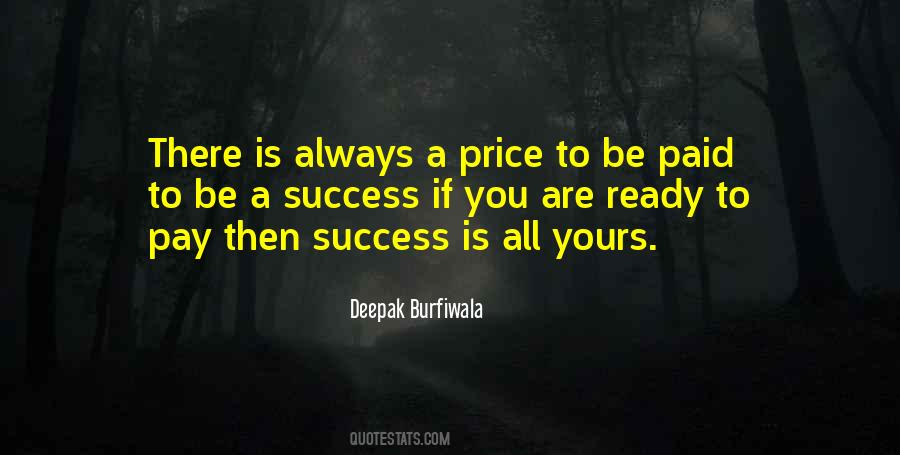 To Be A Success Quotes #171513