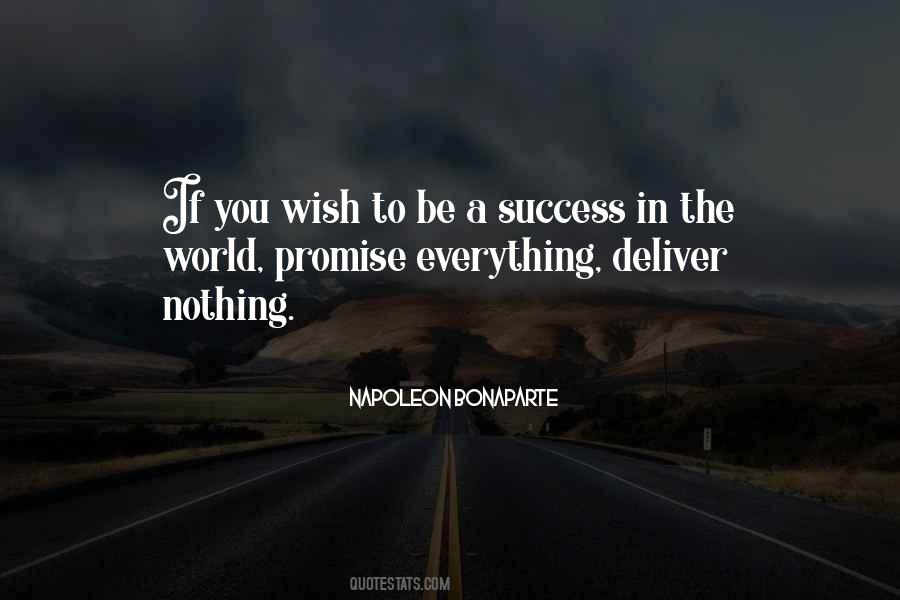 To Be A Success Quotes #1854914