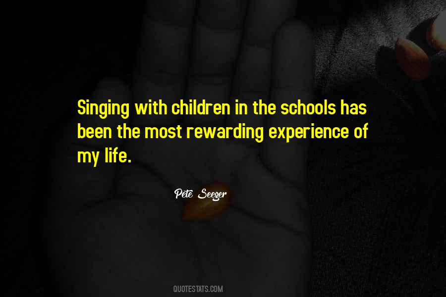 Children Singing Quotes #385882