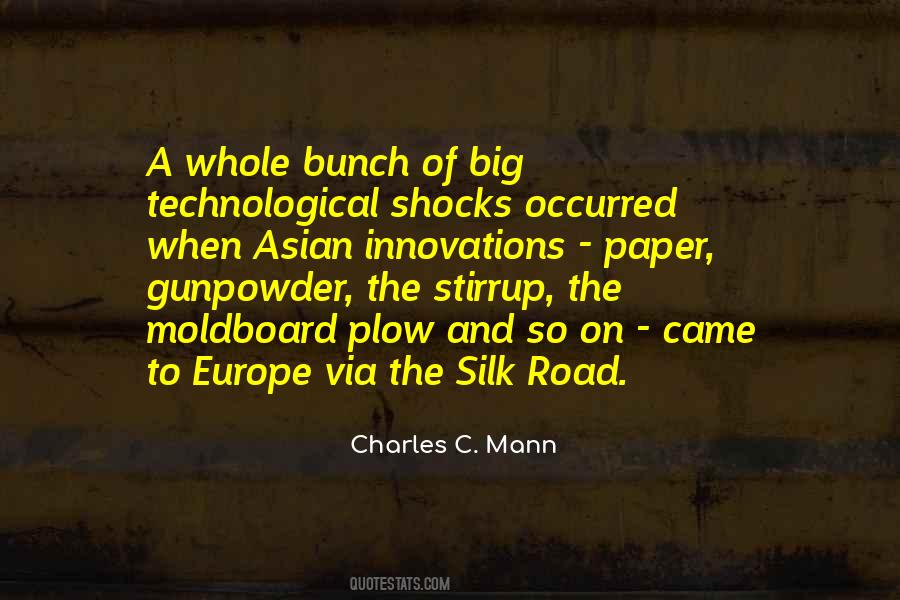 Quotes About Silk Road #288496