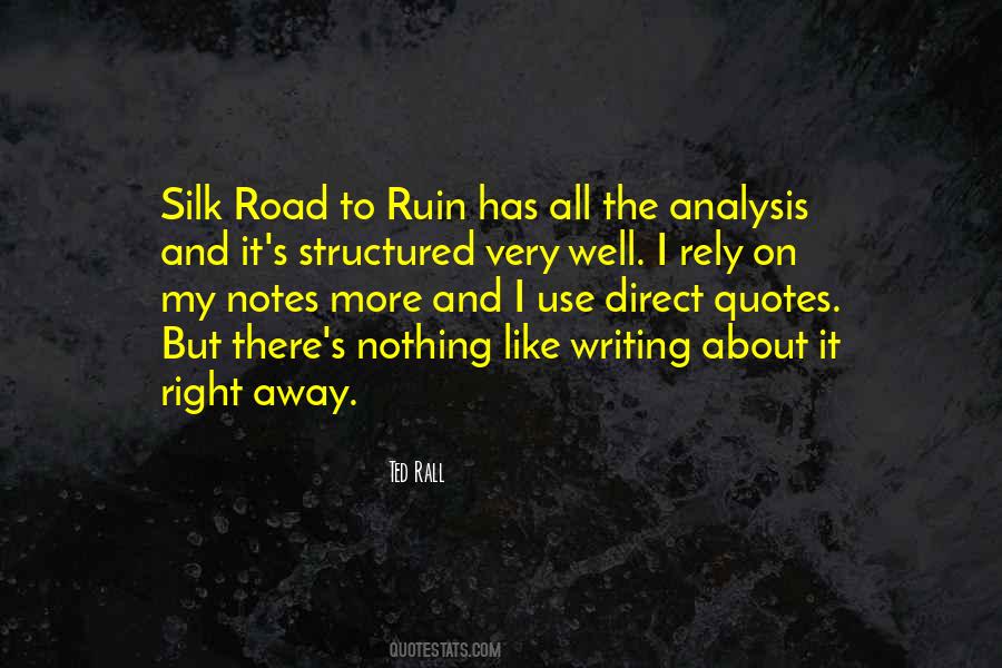 Quotes About Silk Road #43472