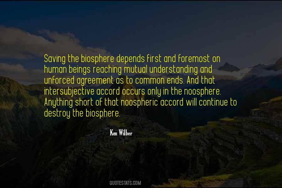 Quotes About Biosphere #1808017