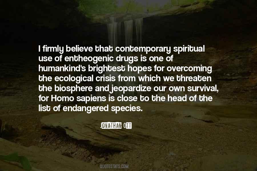 Quotes About Biosphere #1808460