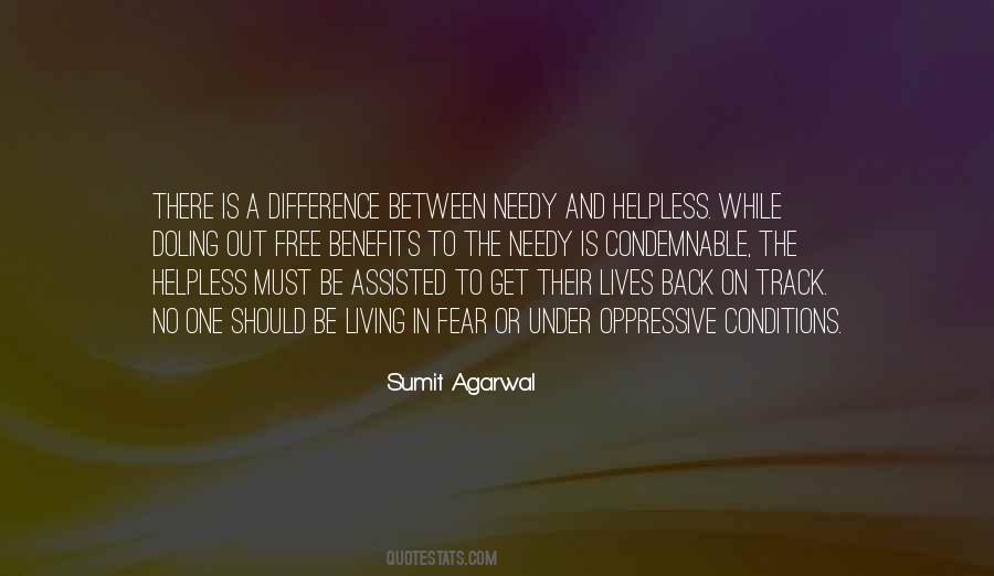 Quotes About The Needy #1396547