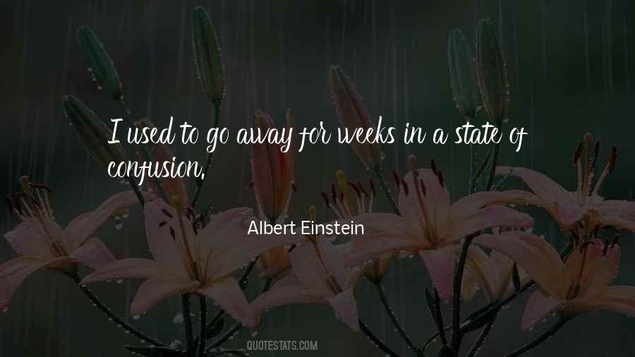 Quotes About State Of Confusion #1526227