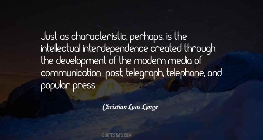 Quotes About Media And Communication #349609