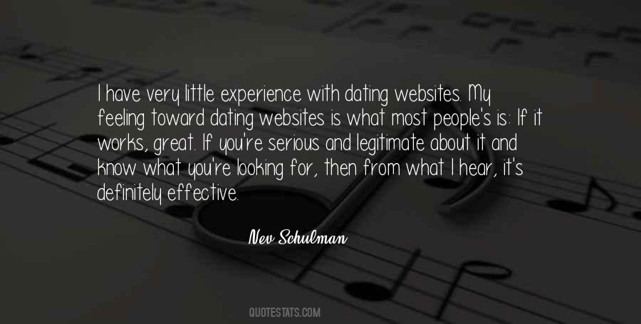 Quotes About Dating Websites #1328179