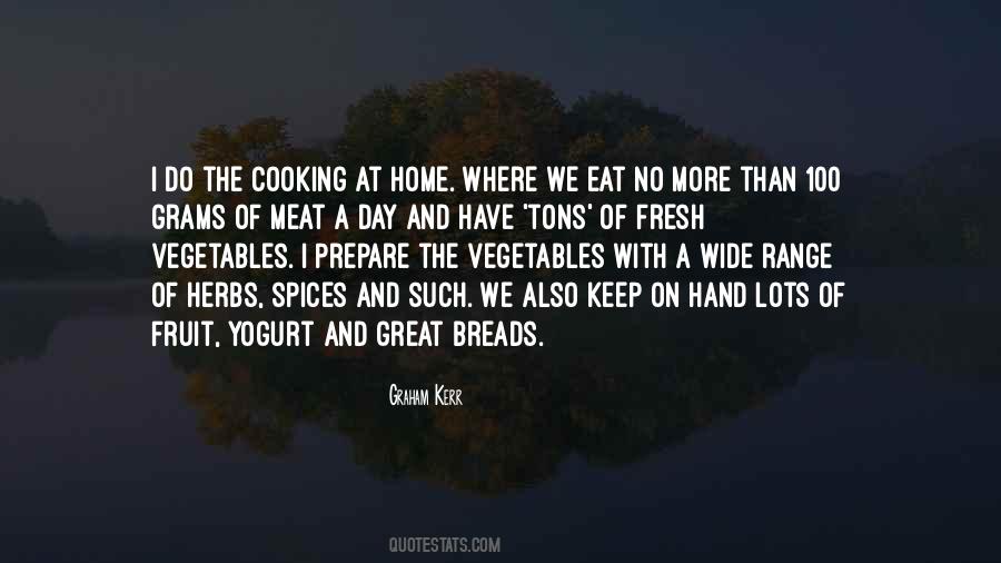 Quotes About Cooking At Home #1281948