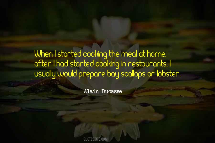 Quotes About Cooking At Home #551799