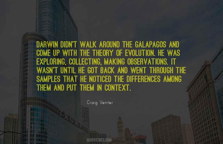 Quotes About Darwin's Theory Of Evolution #302784