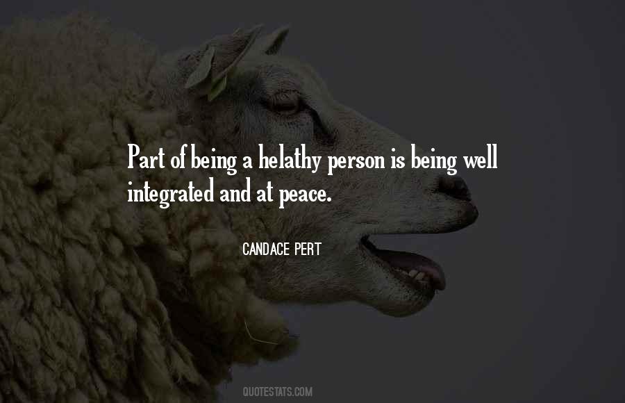 Being At Peace Quotes #1403694