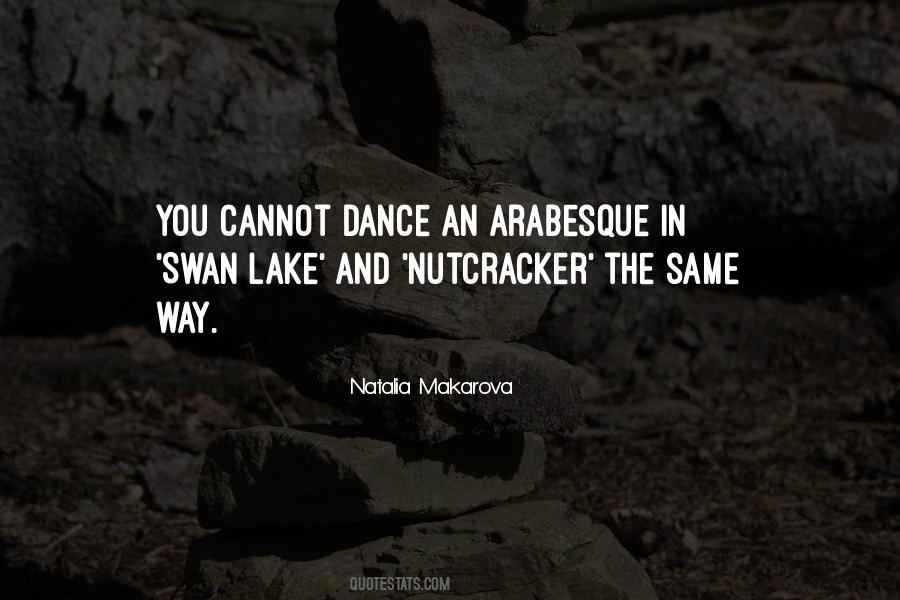 Quotes About Arabesque #562178