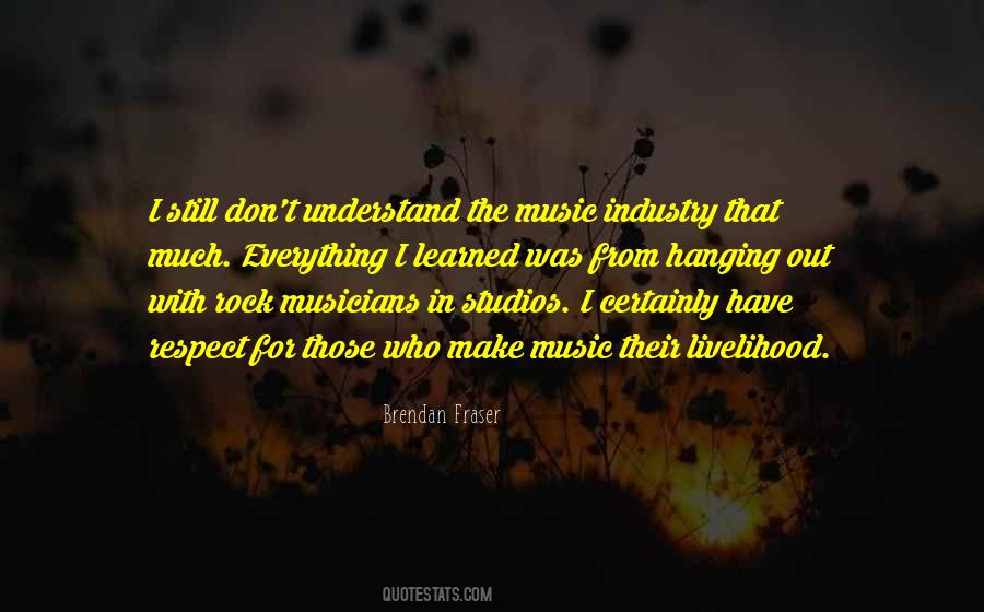 Quotes About Music By Rock Musicians #433798