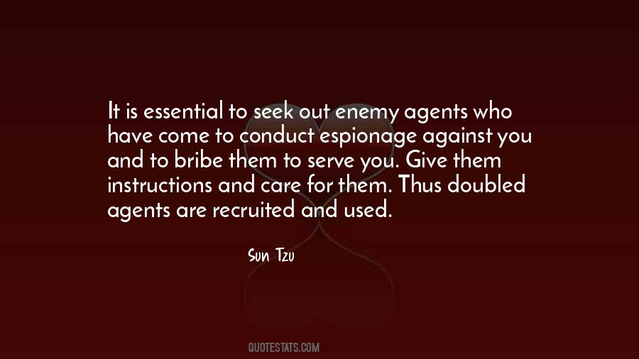 Quotes About Espionage #852505