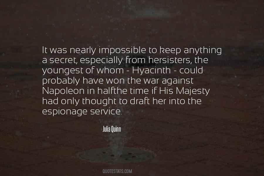 Quotes About Espionage #984887