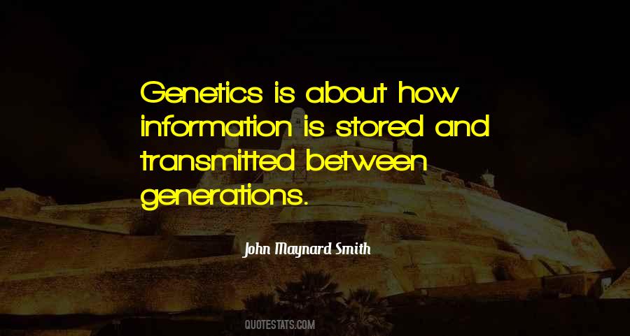 Quotes About Genetics #852961