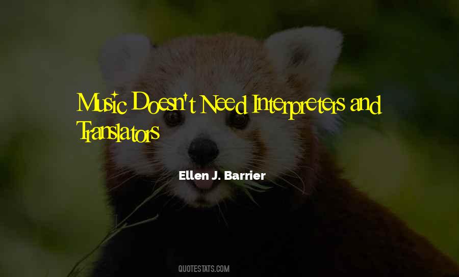 Quotes About Interpreters #683173