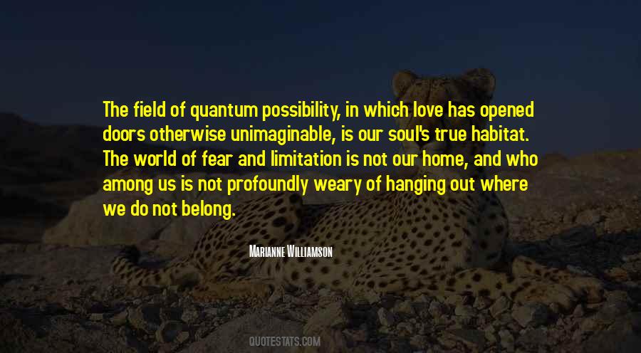 Quotes About Possibility Of Love #148815