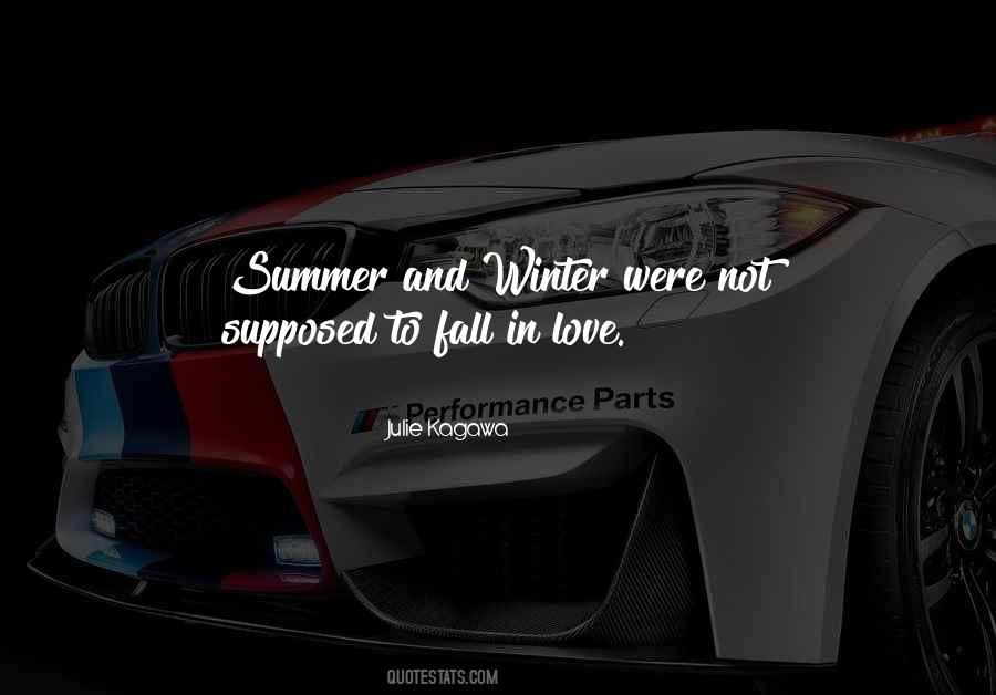 Quotes About Summer And Winter #1110671