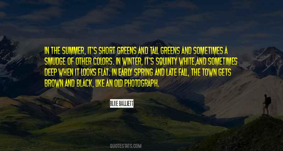 Quotes About Summer And Winter #126588