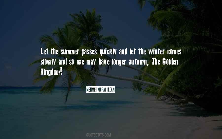 Quotes About Summer And Winter #169333