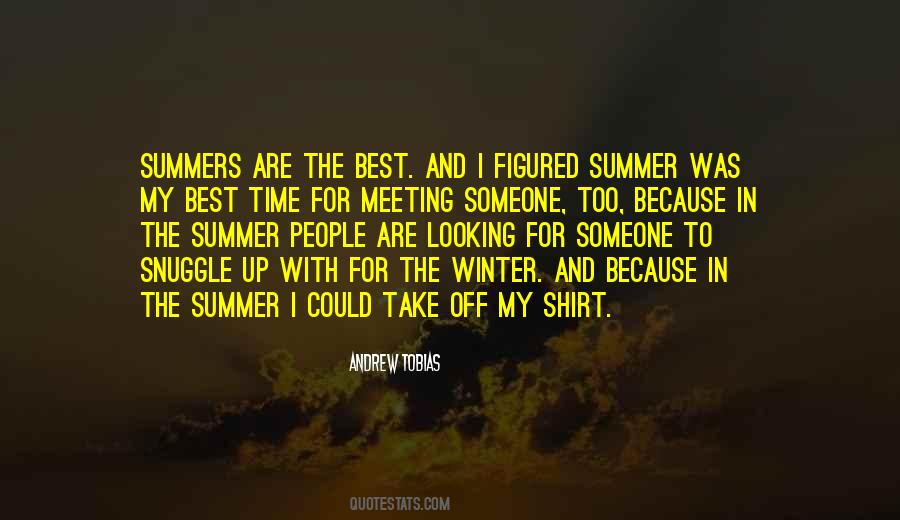 Quotes About Summer And Winter #29748