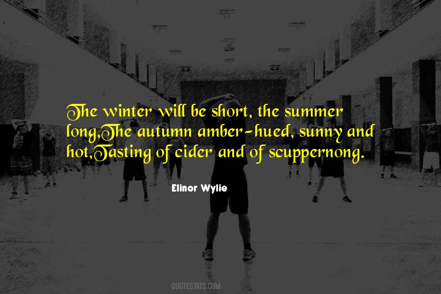 Quotes About Summer And Winter #471140