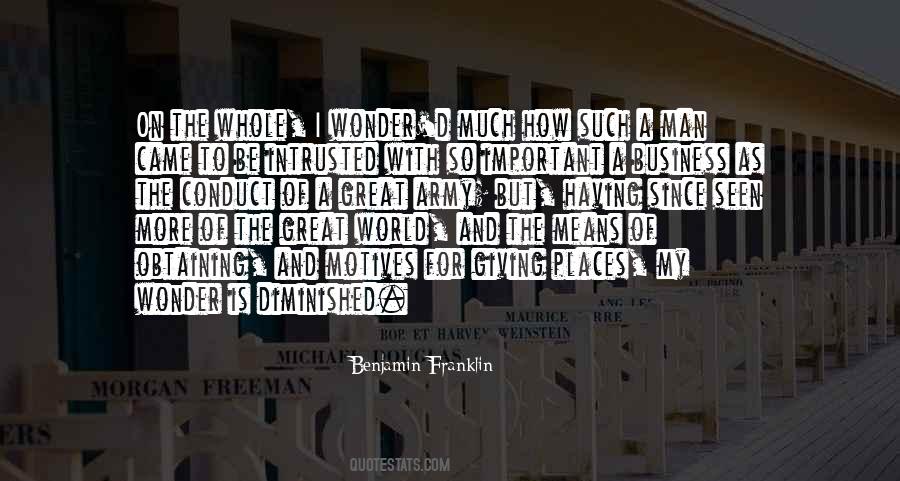 Conduct Of Business Quotes #1524946