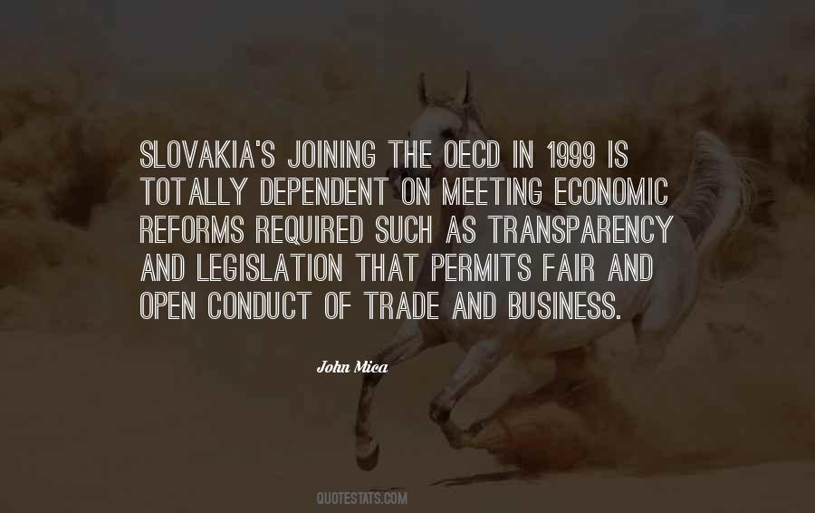Conduct Of Business Quotes #449816