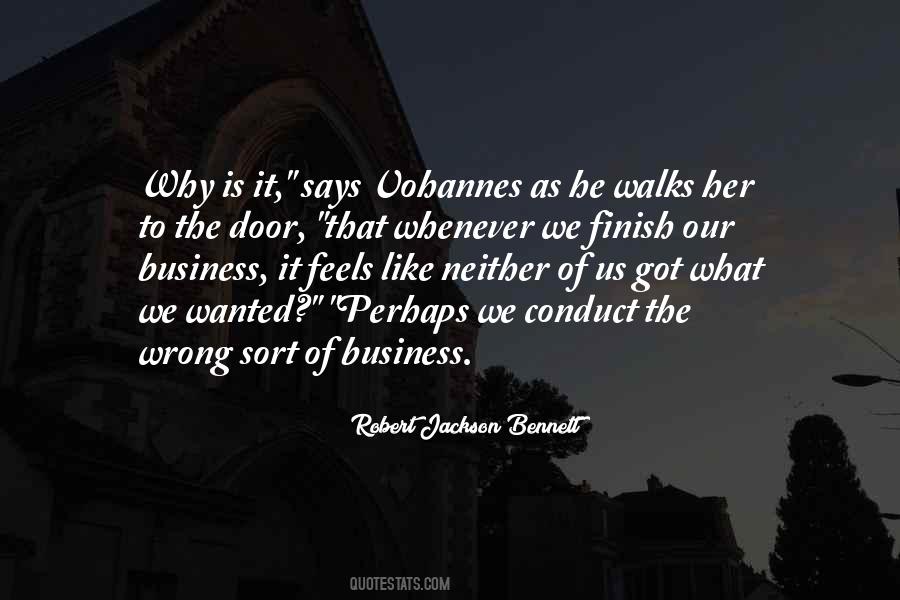 Conduct Of Business Quotes #566296