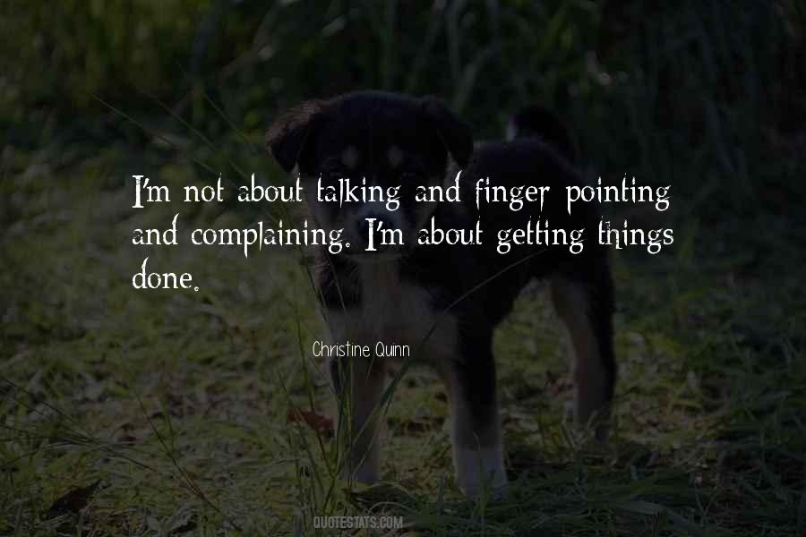 Quotes About Finger Pointing #1358832