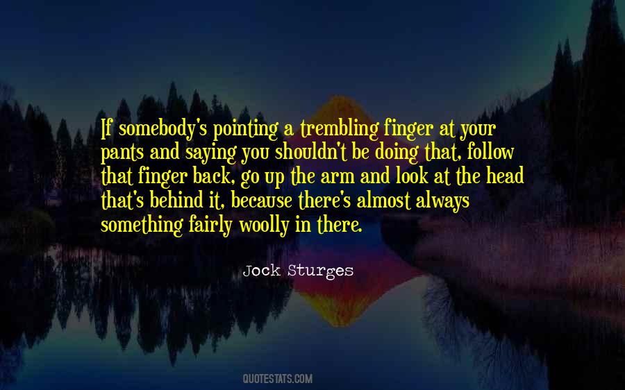 Quotes About Finger Pointing #1803537