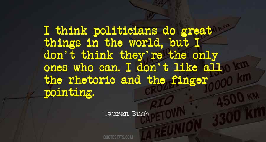 Quotes About Finger Pointing #853259