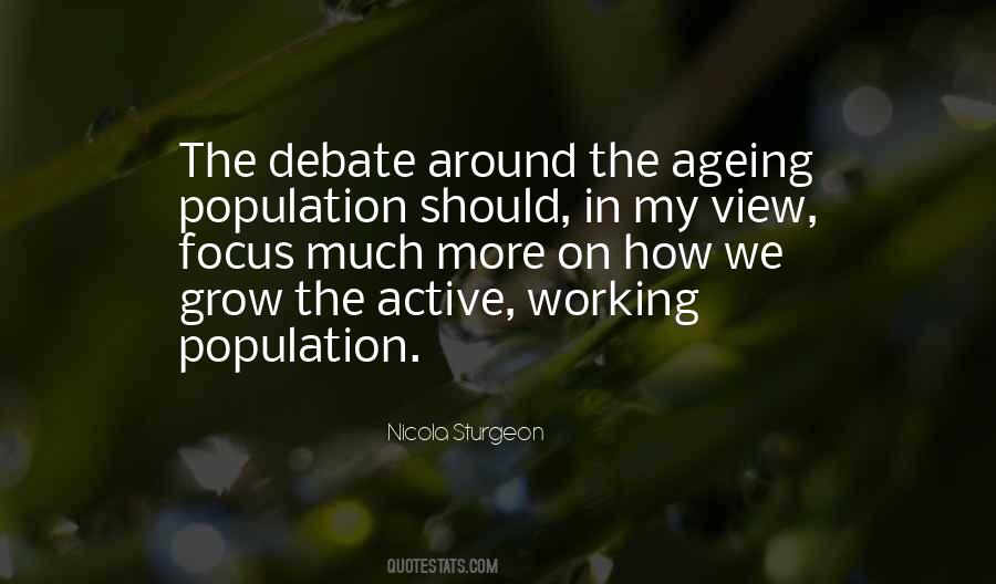 Quotes About Ageing Population #1110249