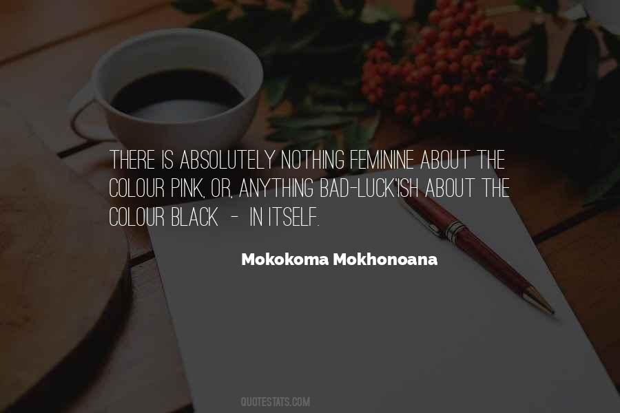 Quotes About The Colour Black #1403912