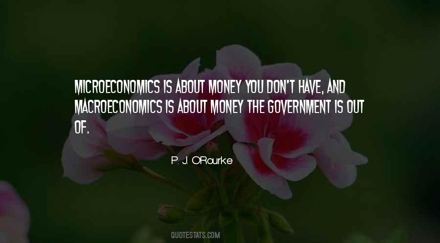 Quotes About Microeconomics #408038