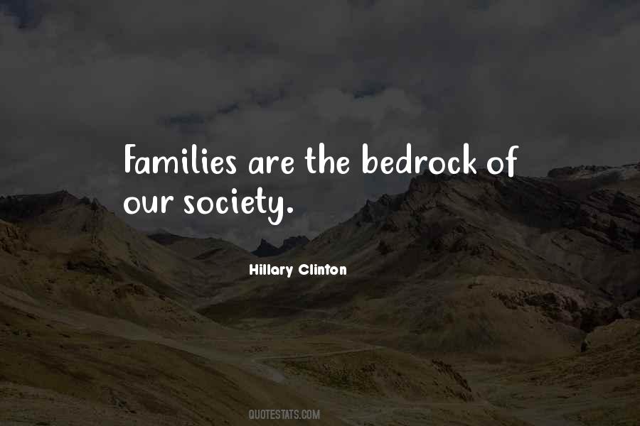 Quotes About Bedrock #115285