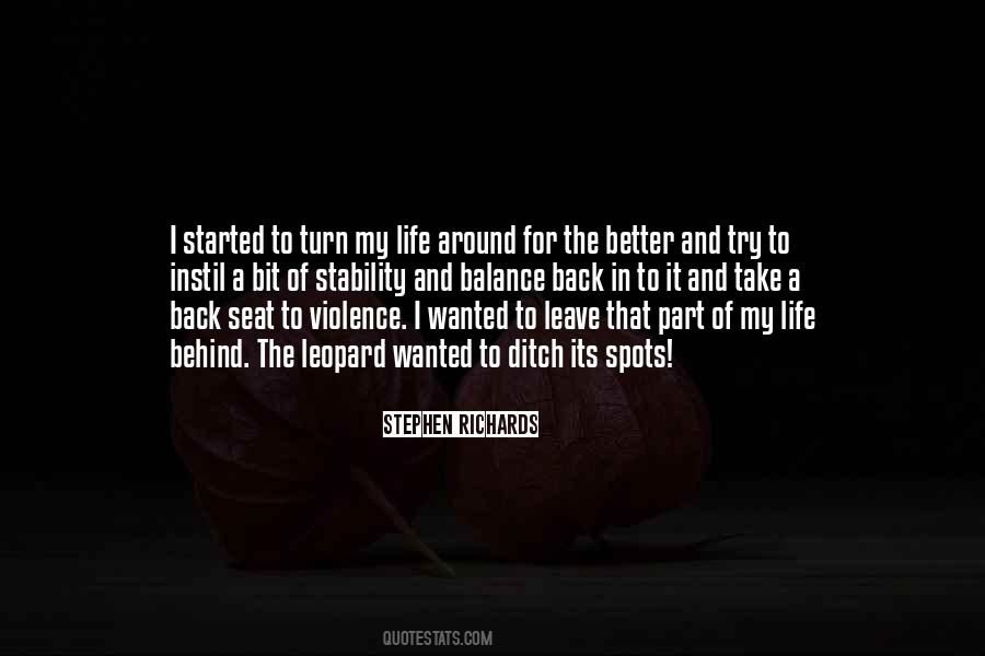 Quotes About Behind My Back #334903