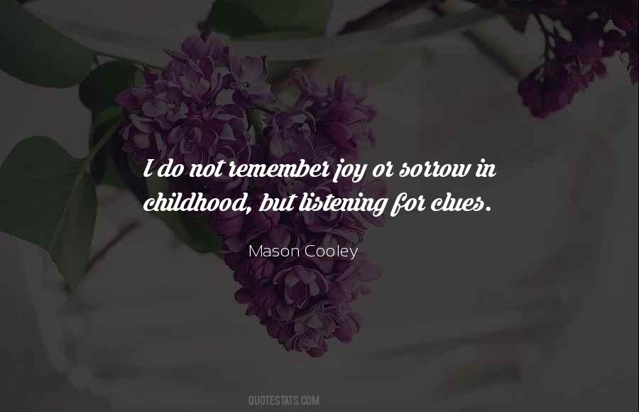 Quotes About Childhood Joy #1148920