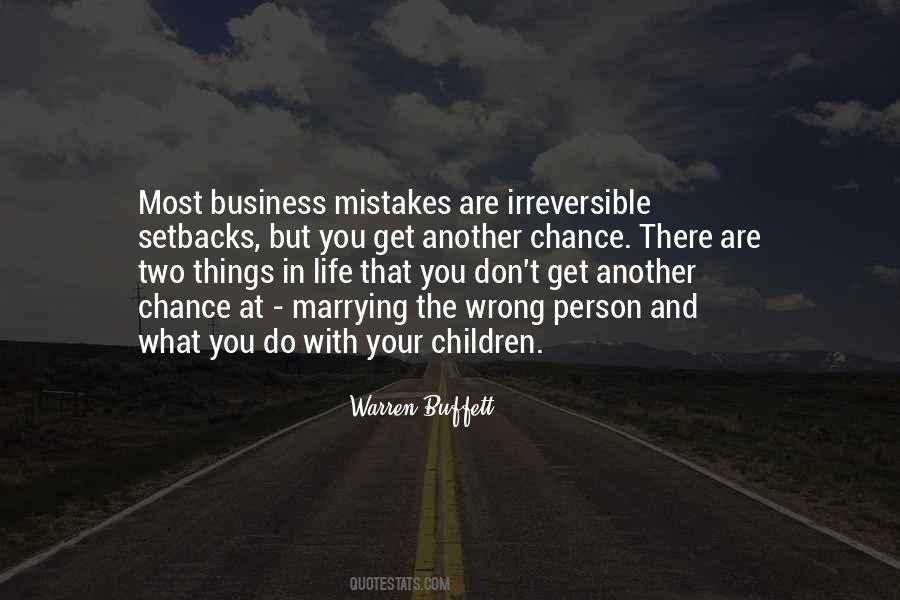 Quotes About Irreversible Mistakes #1361445