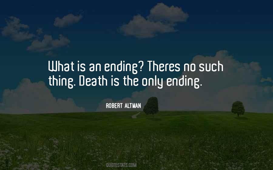 Quotes About An Ending #3630